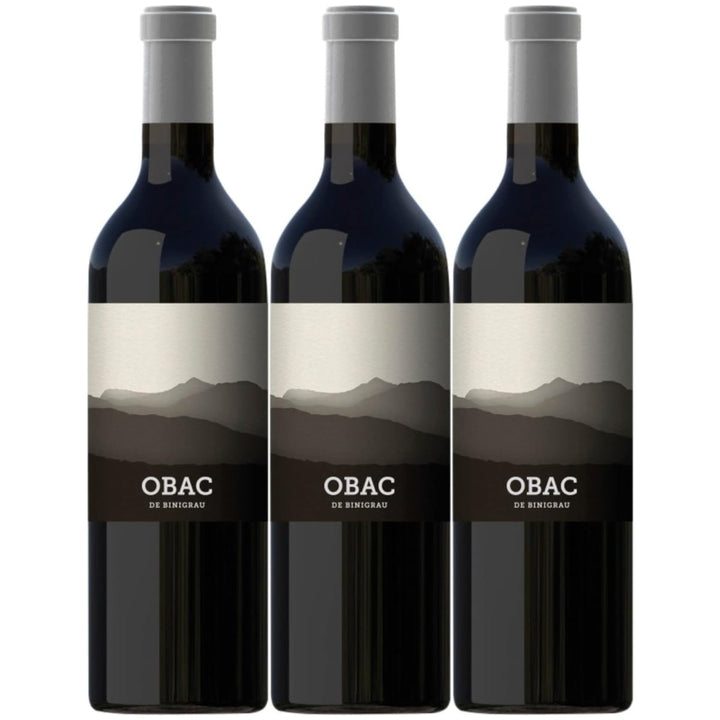 Binigrau Obac Magnum Rotwein Wein trocken Mallorca Spanien (3 x 1,5l) - Versanel -