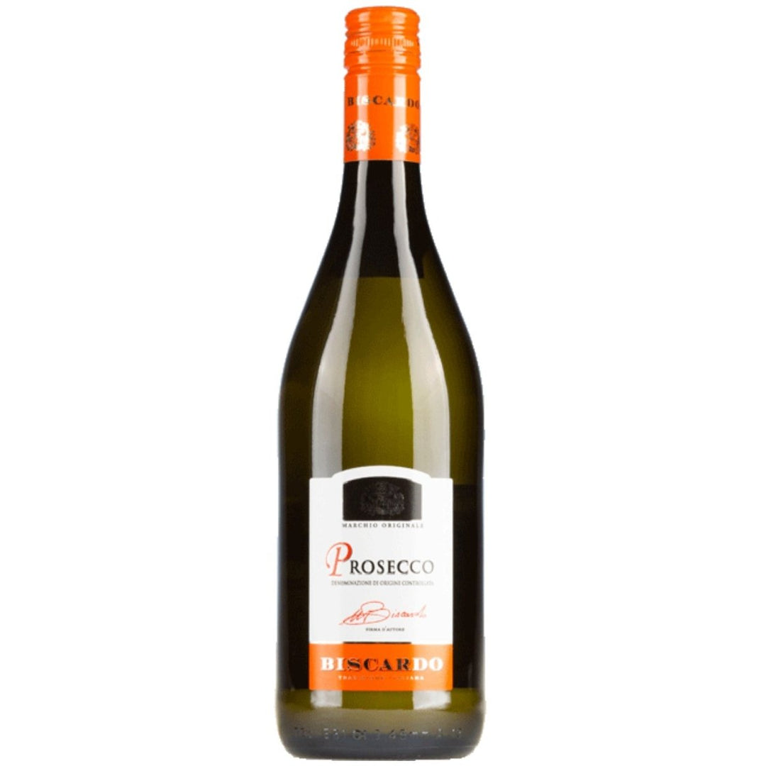 Biscardo Vini MBM Prosecco Frizzante DOC Schaumwein Wein Trocken Italien (12 x 0,75l) - Versanel -