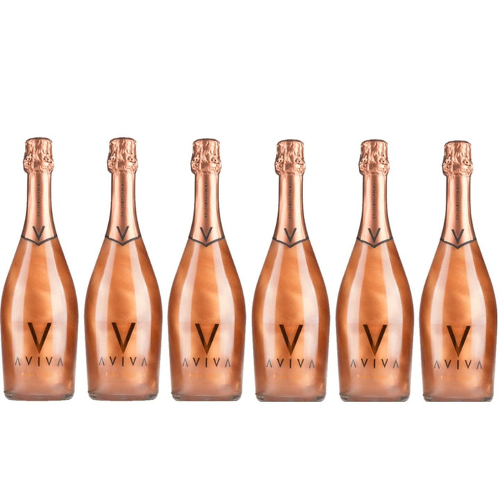 Bodega Torre Oria Aviva Sparkling Pink Gold süß Schaumwein Weiss Spanien (6 x 0,75l) - Versanel -