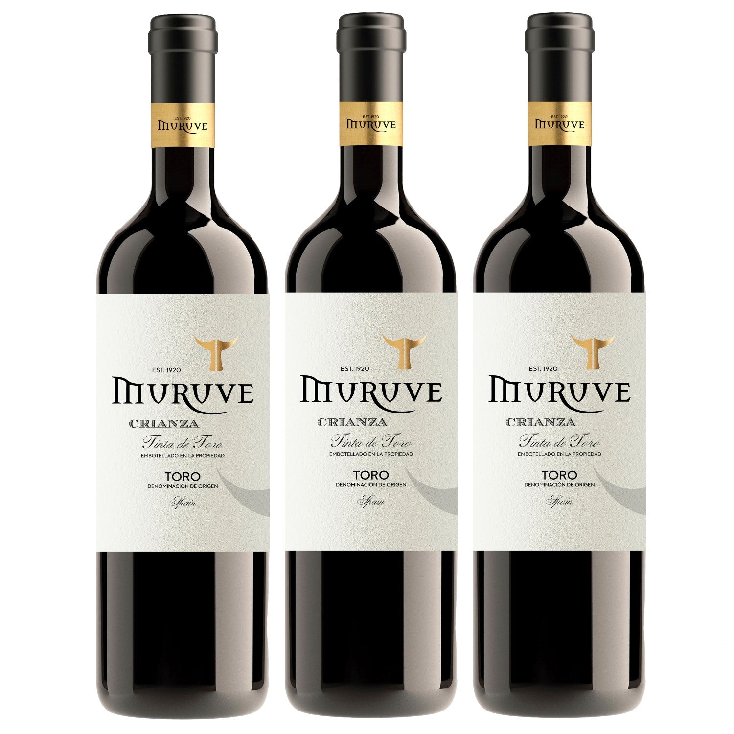 Bodegas Frutos Villar Muruve Crianza Toro DO Rotwein Wein trocken Spanien (3 x 0.75l) - Versanel -