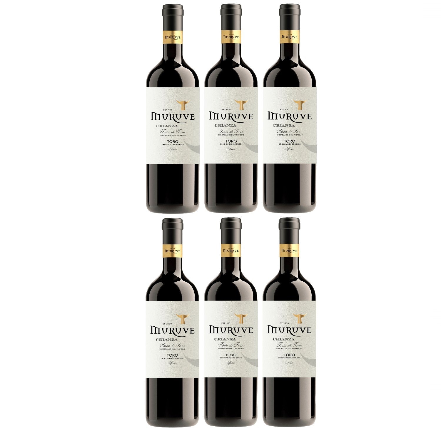 Bodegas Frutos Villar Muruve Crianza Toro DO Rotwein Wein trocken Spanien (6 x 0.75l) - Versanel -