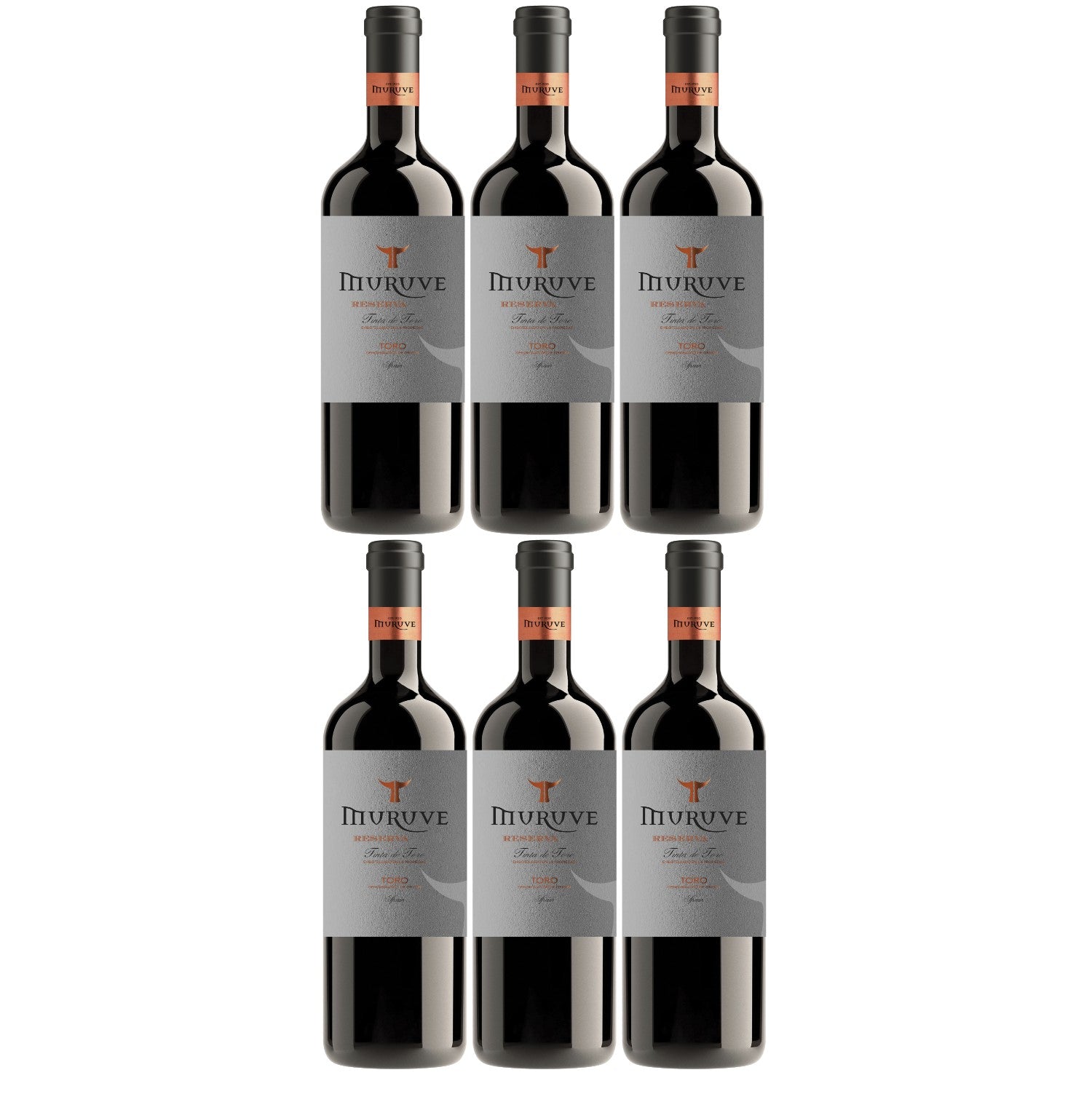 Bodegas Frutos Villar Muruve Reserva Toro DO Rotwein Wein trocken Spanien (6 x 0.75l) - Versanel -