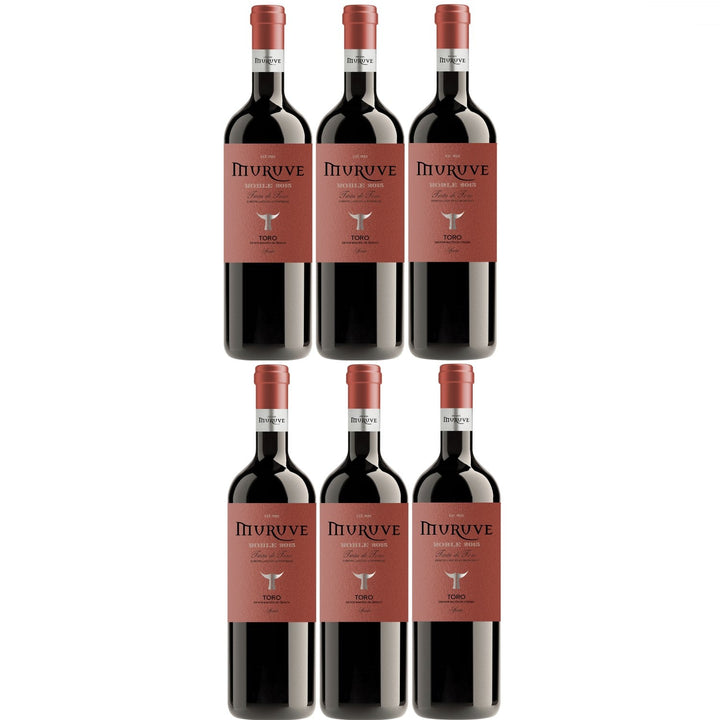 Bodegas Frutos Villar Muruve Tinto Roble Toro DO Rotwein Wein trocken Spanien (6 x 0.75l) - Versanel -