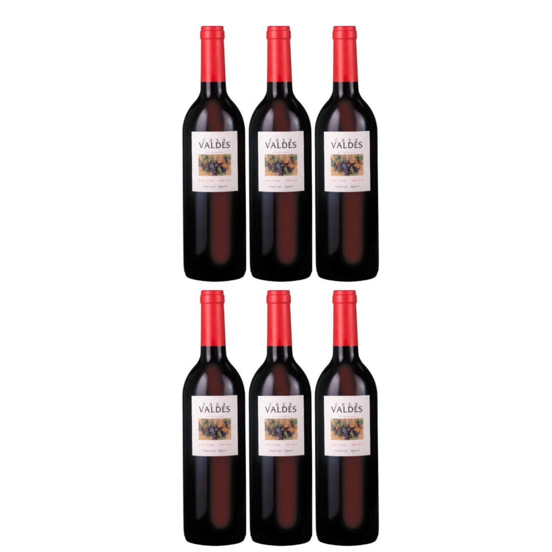 Bodegas Maximo Casa Valdes Rotwein Wein Spanien (6 x 0.75l) - Versanel -
