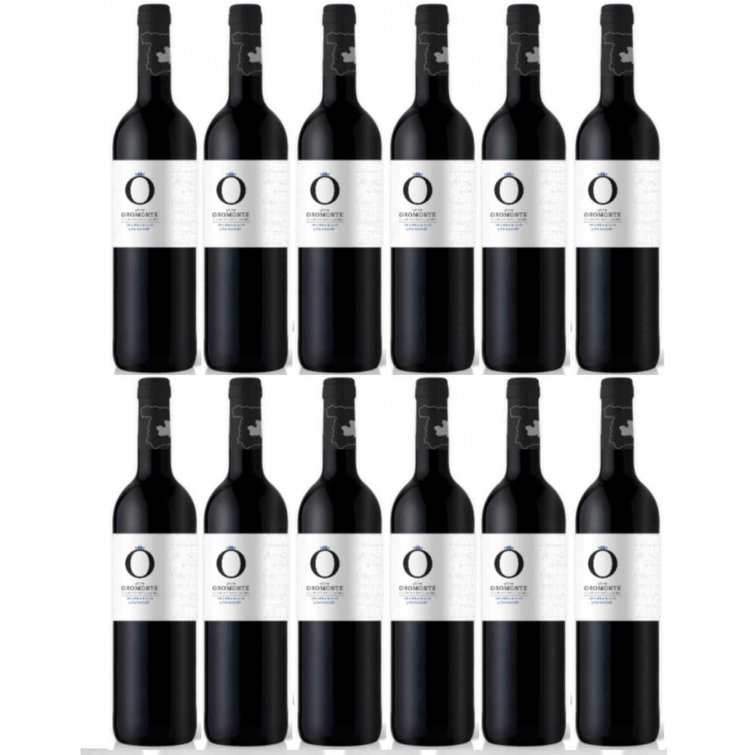 Bodegas Navarro Lopez Oromonte Tempranillo Garnacha Rotwein Wein halbtrocken (12 x 0.75l) - Versanel -