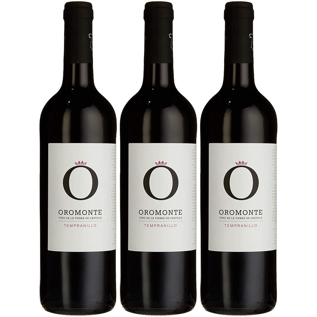 Bodegas Navarro Lopez Oromonte Vino Tinto Rotwein Wein trocken Spanien (3 x 1.0l) - Versanel -