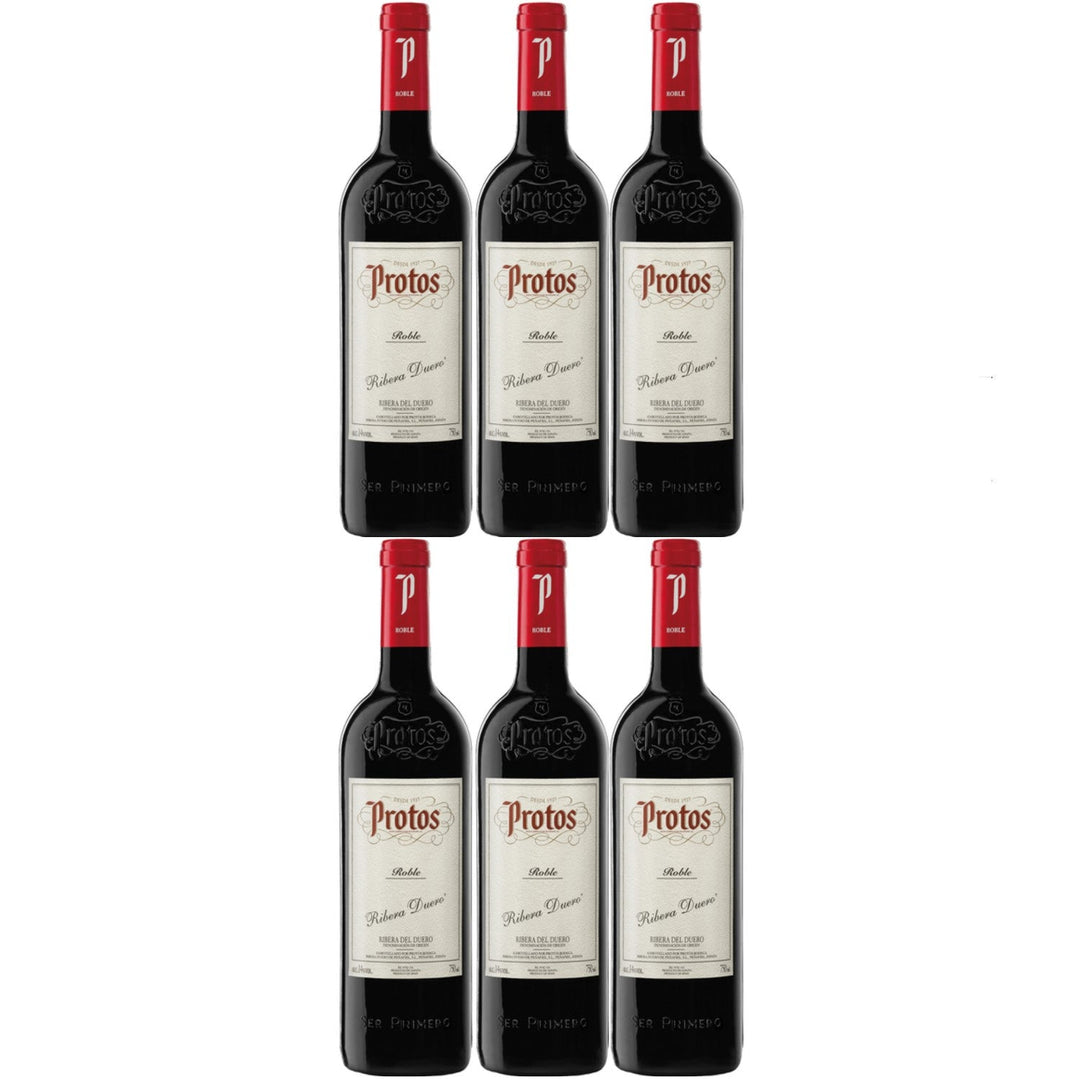 Bodegas Protos Roble Tempranillo D.O. Trocken Ribera del Duero Spanien (6 x 0.75l) - Versanel -