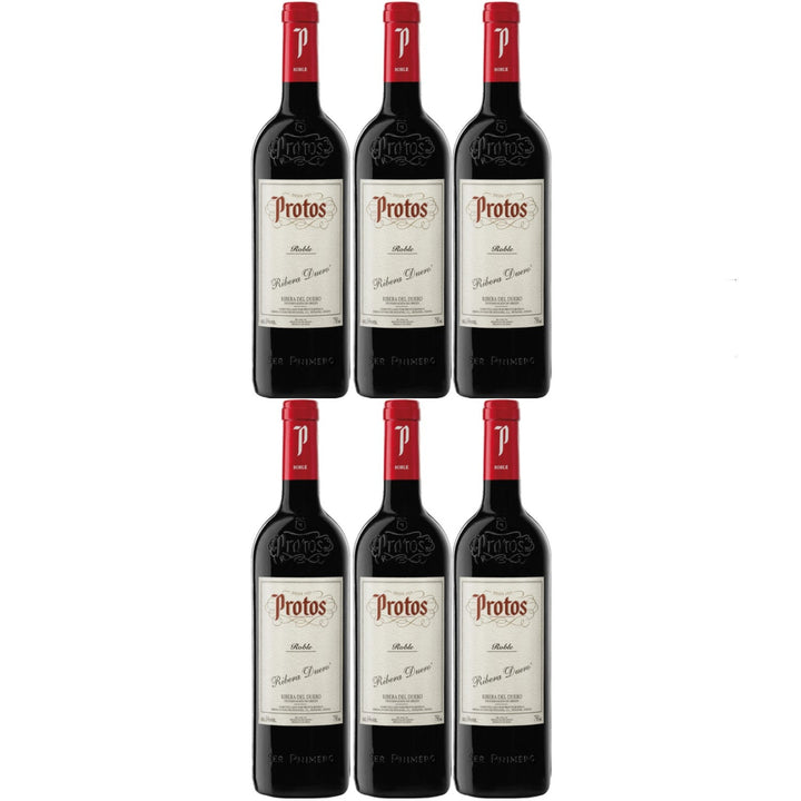 Bodegas Protos Roble Tempranillo D.O. Trocken Ribera del Duero Spanien (6 x 0.75l) - Versanel -