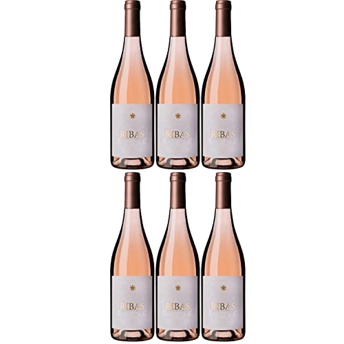 Bodegas Ribas Rosat Roséwein Wein trocken Bio Mallorca Spanien (6 Flaschen) - Versanel -