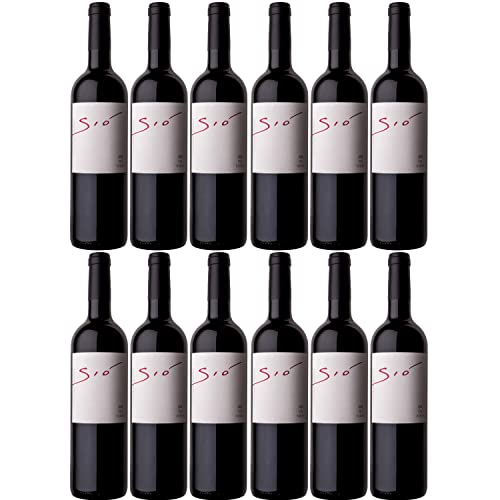 Bodegas Ribas Sio Negre Rotwein Wein trocken Bio Mallorca Spanien (12 x 0,75 l) - Versanel -