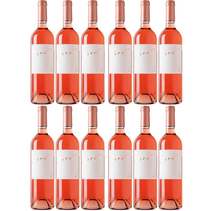 Bodegas Ribas Sio Rosat Roséwein Wein trocken Bio Mallorca Spanien (12 Flaschen) - Versanel -
