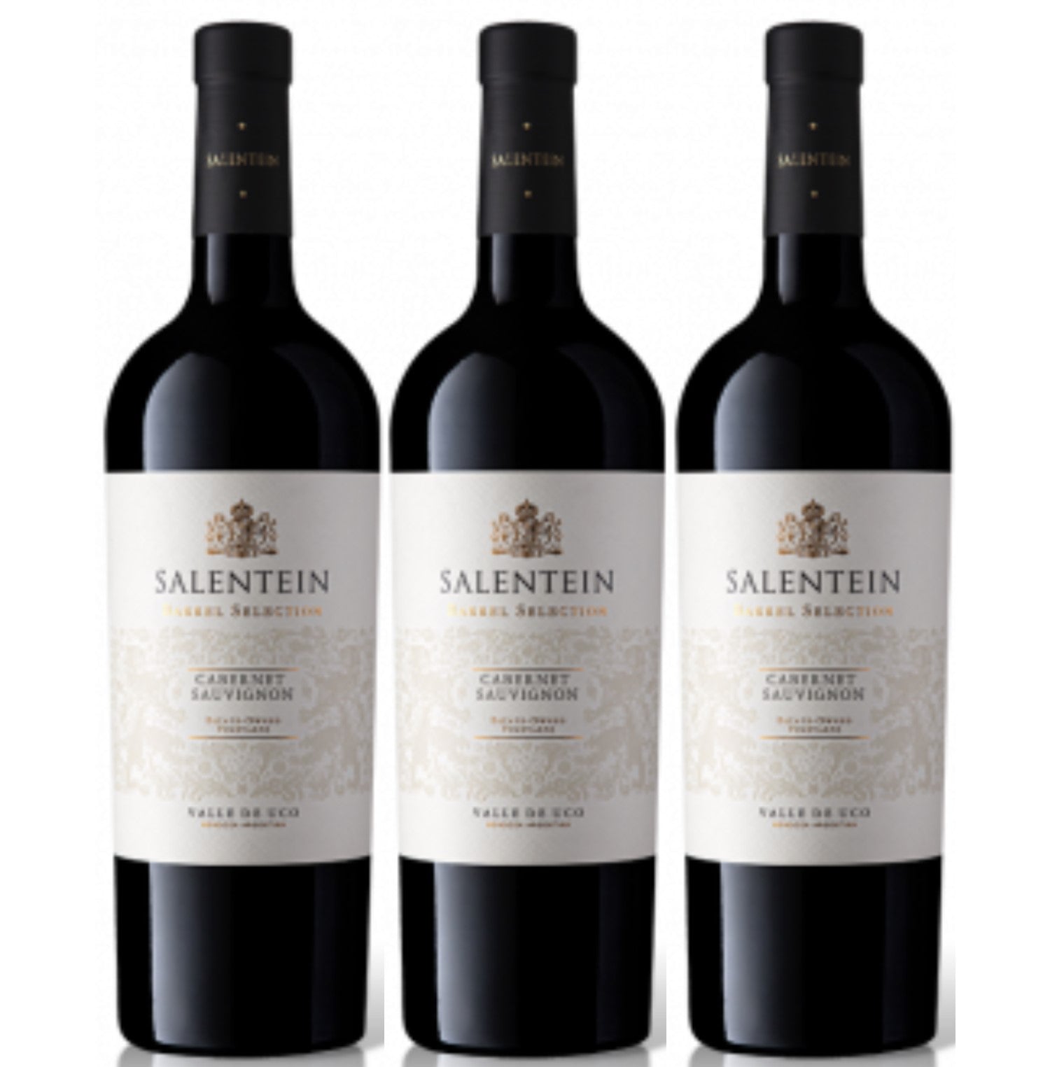 Bodegas Salentein Barrel Selection Cabernet Sauvignon Rotwein Wein trocken Argentinien (3 x 0.75l) - Versanel -
