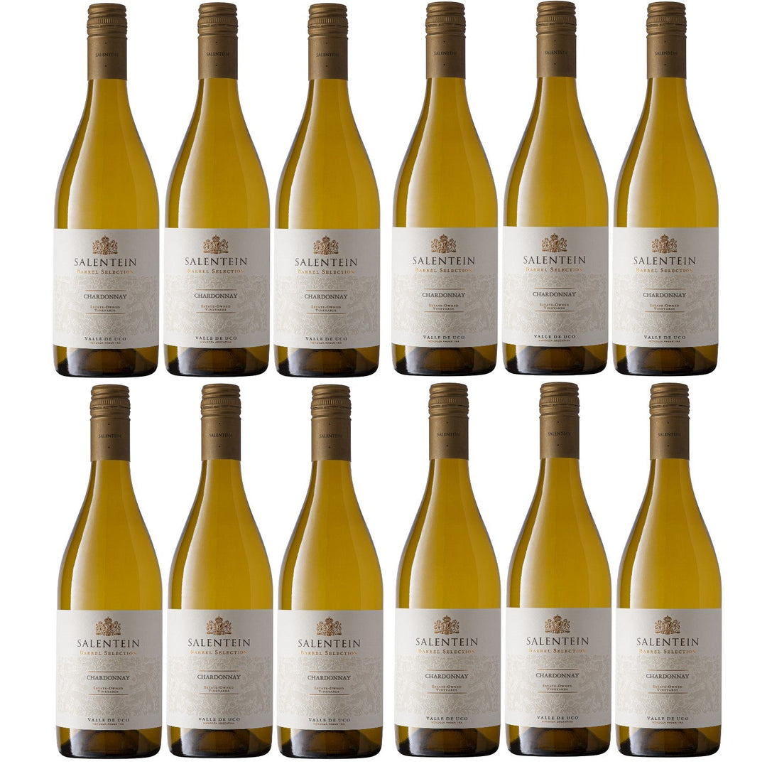 Bodegas Salentein Barrel Selection Chardonnay Weißwein Wein trocken Argentinien (12 x 0.75l) - Versanel -