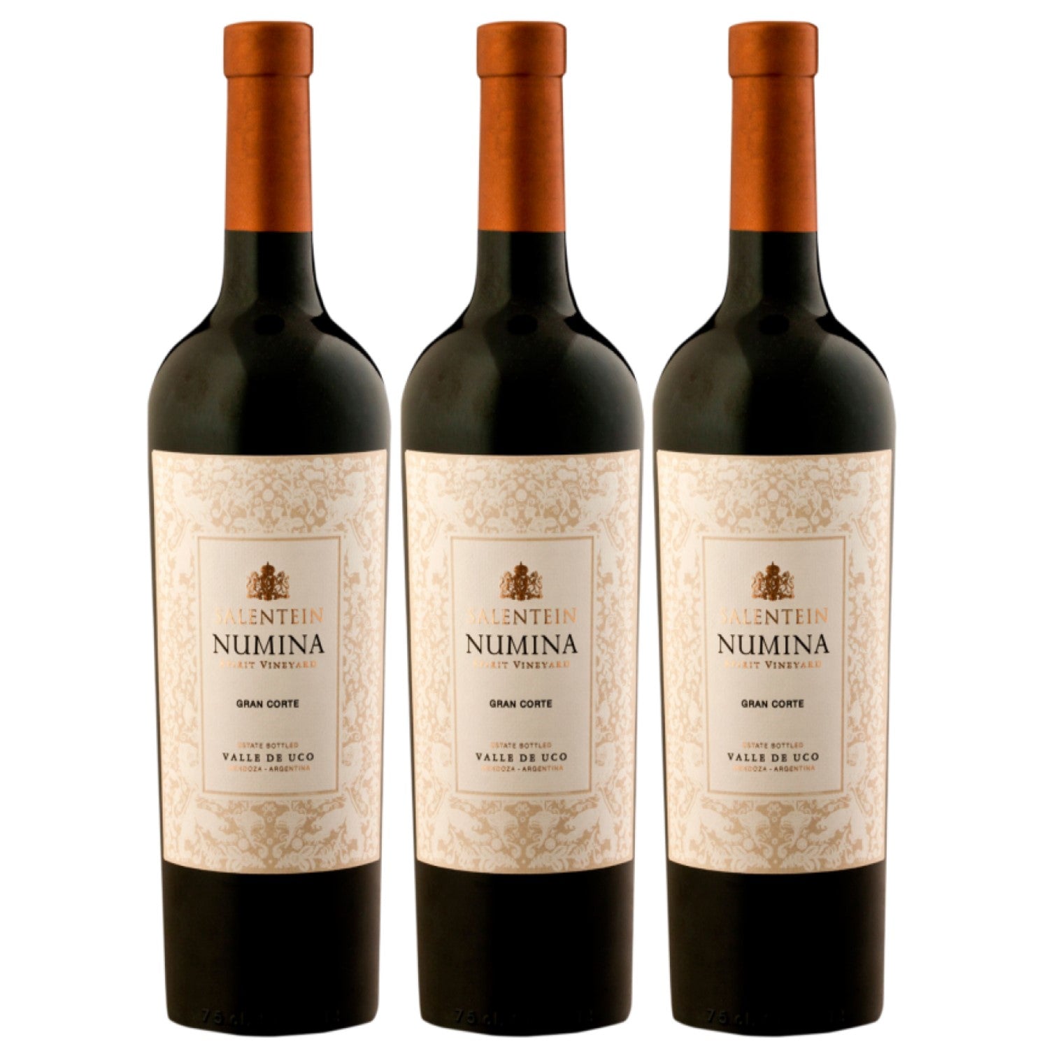 Bodegas Salentein Numina Gran Corte Rotwein Wein trocken Argentinien (3 x 0.75l) - Versanel -