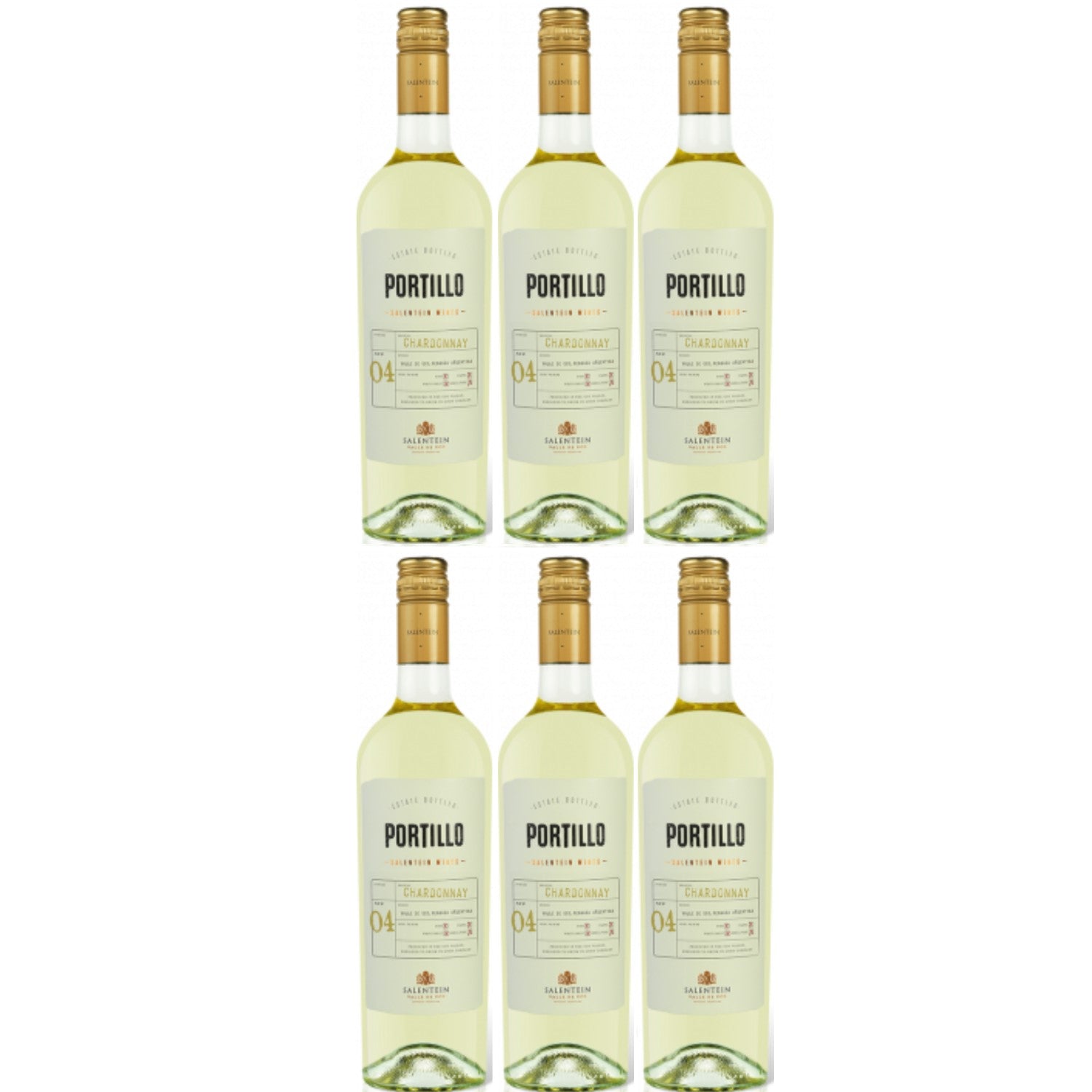 Bodegas Salentein Portillo Chardonnay Weißwein Wein trocken Argentinien (6 x 0.75l) - Versanel -