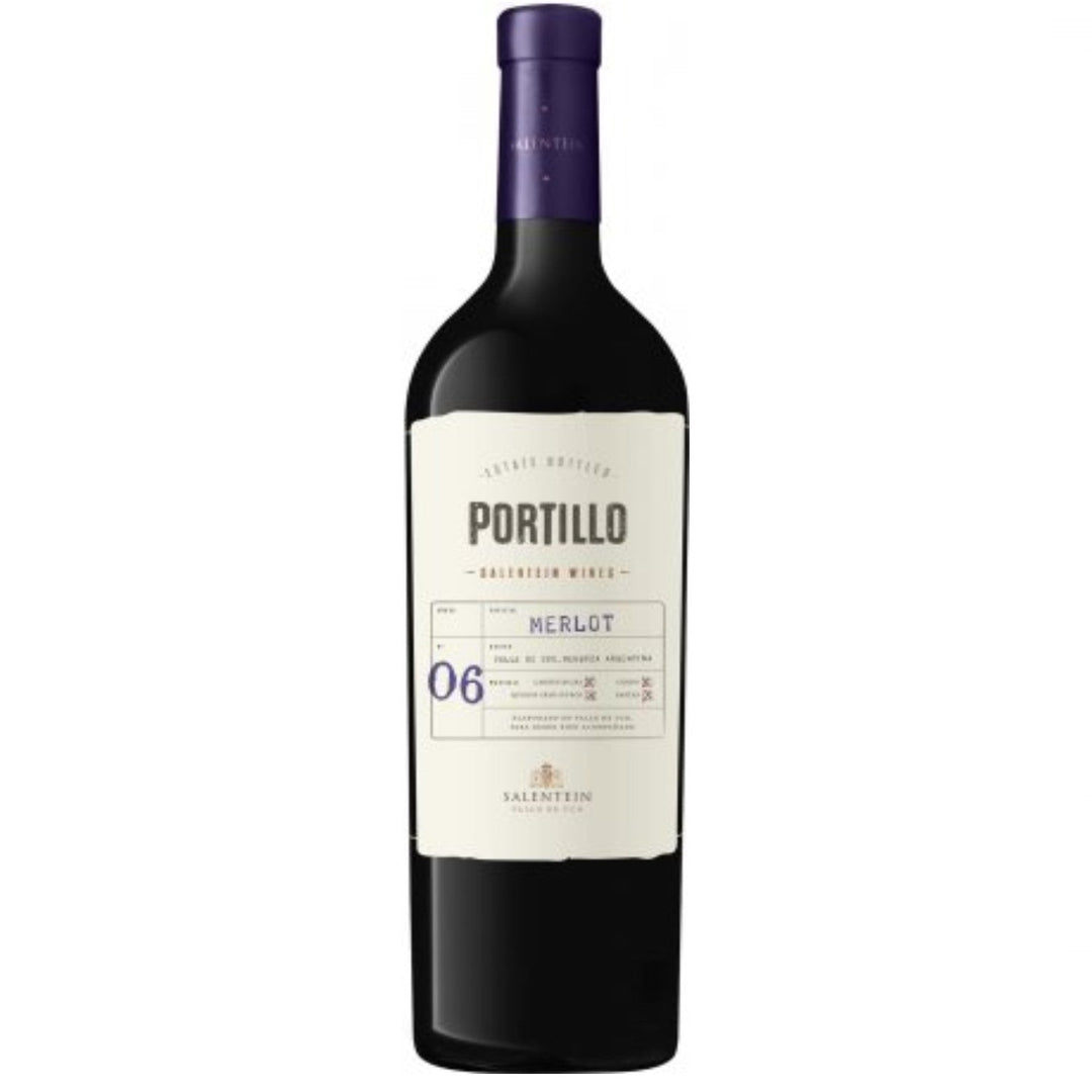 Bodegas Salentein Portillo Merlot Rotwein Wein trocken Argentinien (12 x 0.75l) - Versanel -