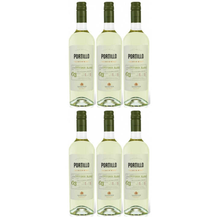 Bodegas Salentein Portillo Sauvignon Blanc Weißwein Wein trocken Argentinien (6 x 0.75l) - Versanel -