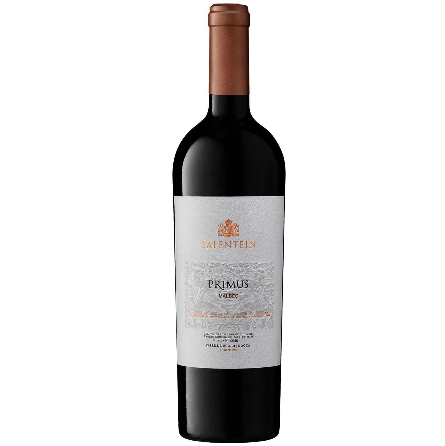 Bodegas Salentein Primus Malbec Rotwein Wein trocken Argentinien (6 x 0.75l) - Versanel -