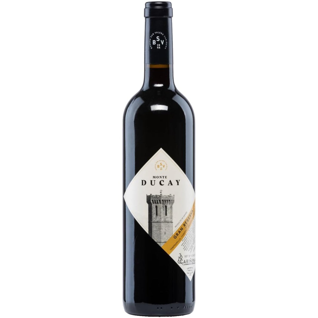 Bodegas San Valero Monte Ducay Gran Reserva Vegan Rotwein Wein Trocken Spanien (12 x 0,75l) - Versanel -