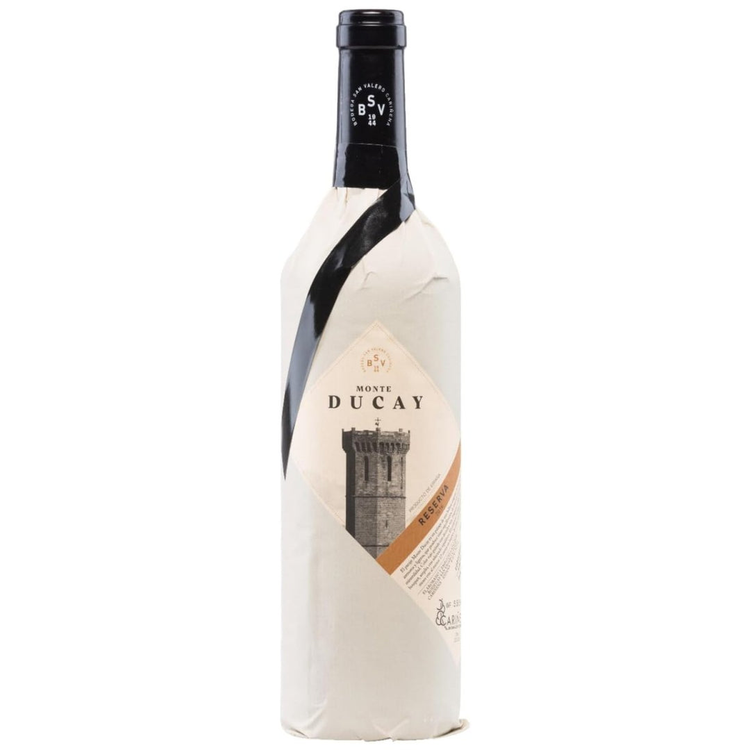 Bodegas San Valero Monte Ducay Reserva Pergamino Vegan Rotwein Wein Trocken Spanien (12 x 0,75l) - Versanel -