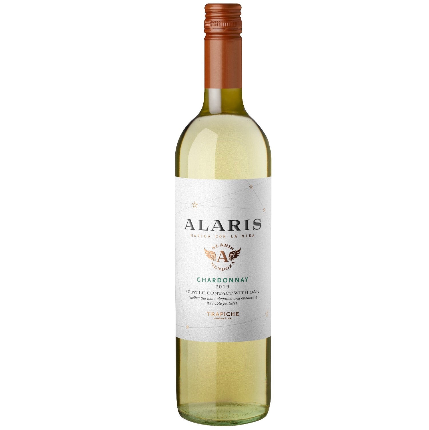 Bodegas Trapiche Alaris Chardonnay Weißwein Wein trocken Argentinien (6 x 0.75l) - Versanel -