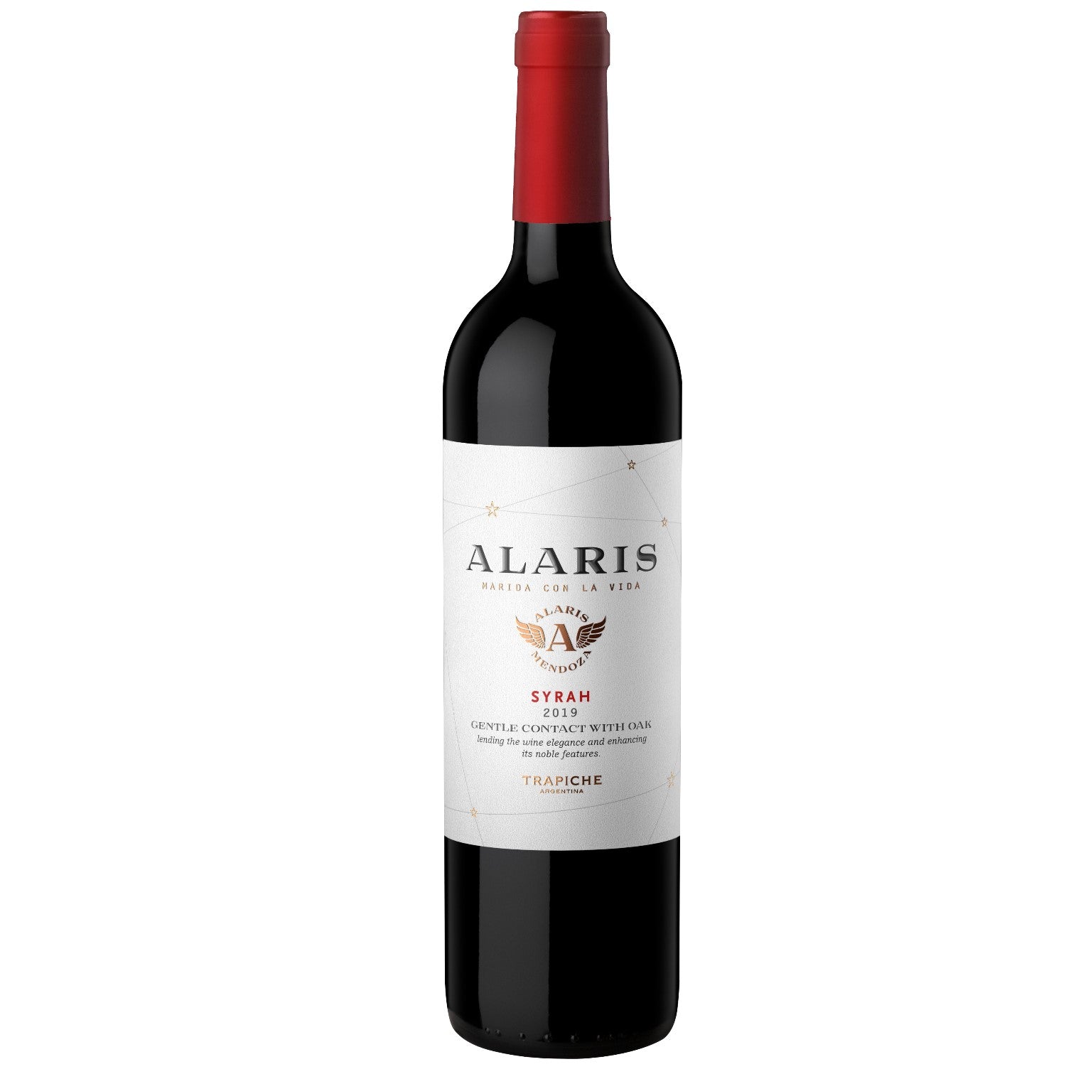 Bodegas Trapiche Alaris Syrah Rotwein Wein trocken Argentinien (3 x 0.75l) - Versanel -