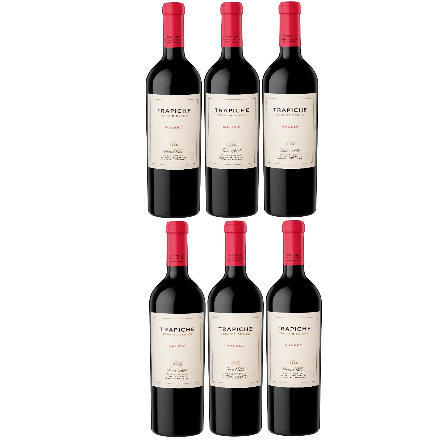 Bodegas Trapiche Terroir Series Malbec Finca Coletto Rotwein Wein trocken Argentinien (6 x 0.75l) - Versanel -