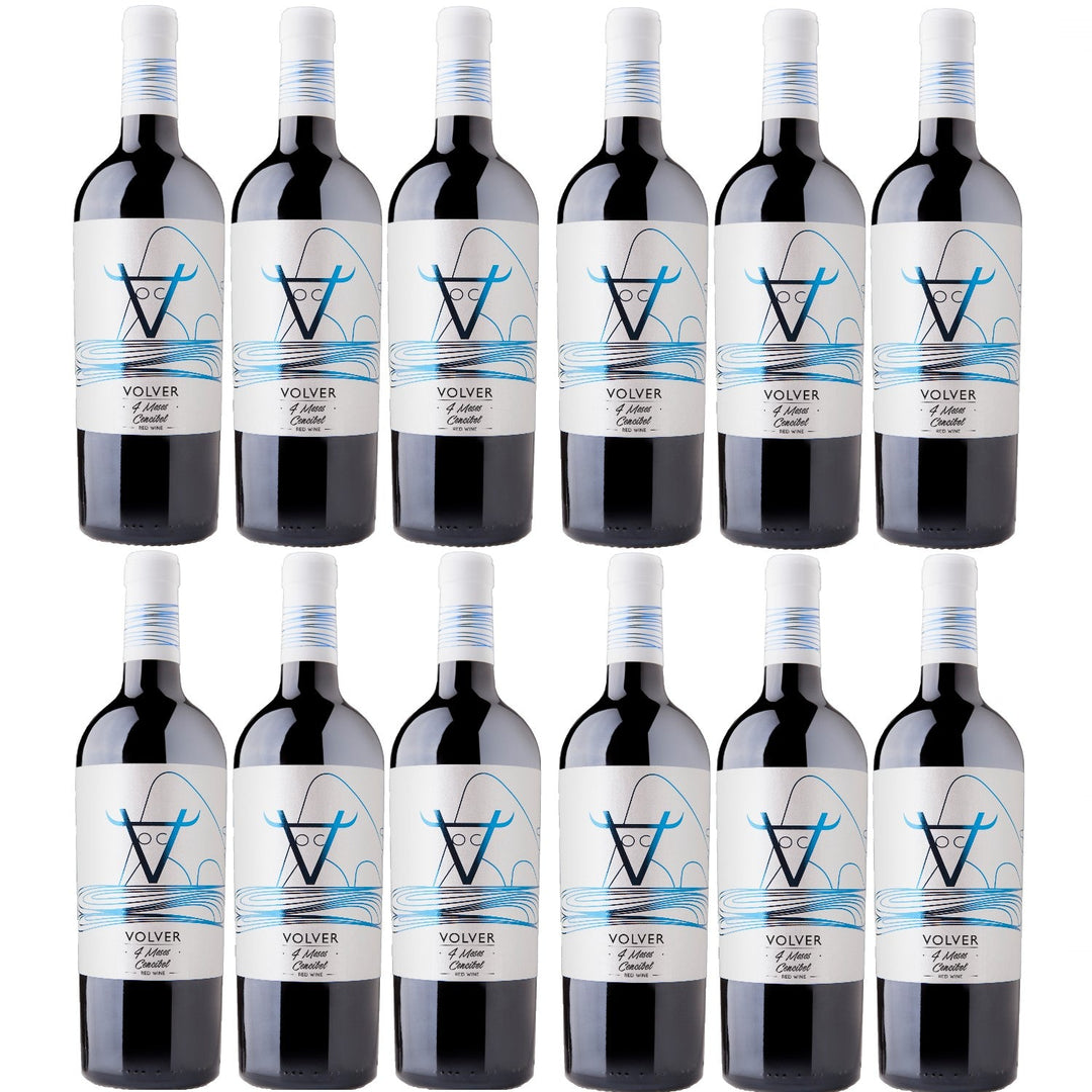 Bodegas Volver 4 Meses Cencibel Vdt Castilla Rotwein Wein trocken Spanien (12 x 0.75l) - Versanel -