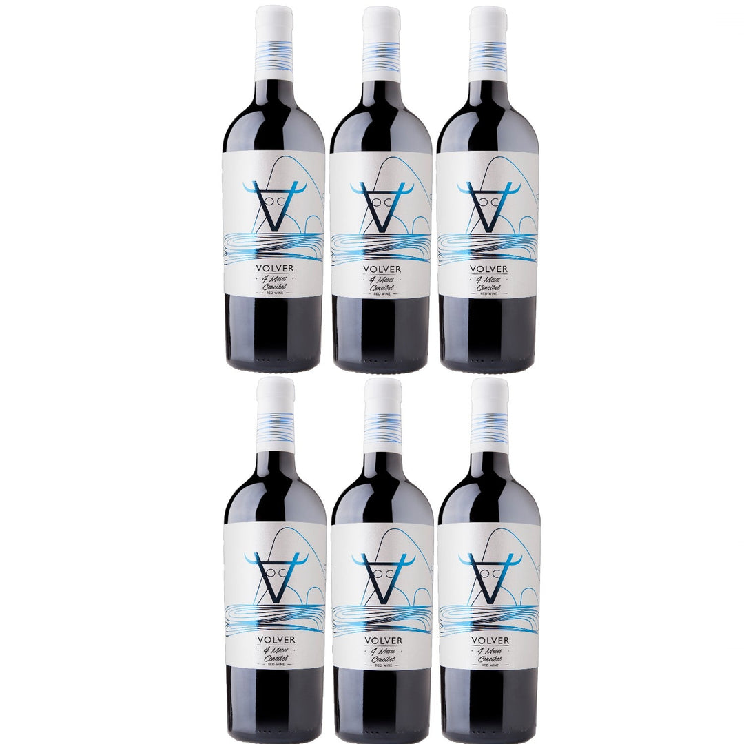 Bodegas Volver 4 Meses Cencibel Vdt Castilla Rotwein Wein trocken Spanien (6 x 0.75l) - Versanel -