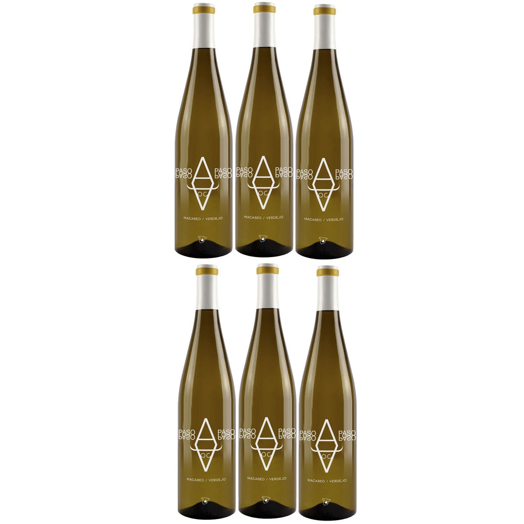 Bodegas Volver Paso a Paso Macabeo-Verdejo Weißwein Wein trocken Spanien (6 x 0.75l) - Versanel -