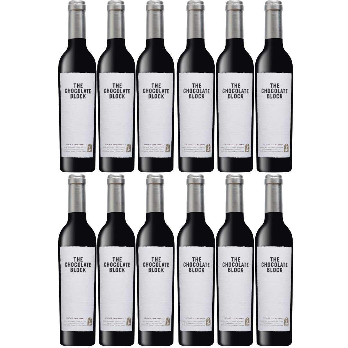 Boekenhoutskloof Chocolate Block Rotwein Wein Cuvée trocken Swartland Südafrika (12 x 0,375l) - Versanel -