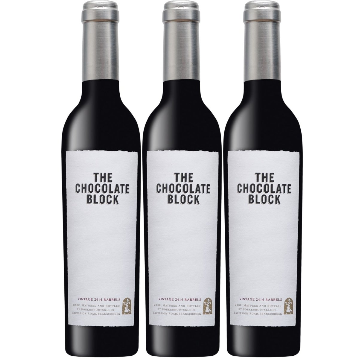 Boekenhoutskloof Chocolate Block Rotwein Wein Cuvée trocken Swartland Südafrika (3 x 0,375l) - Versanel -