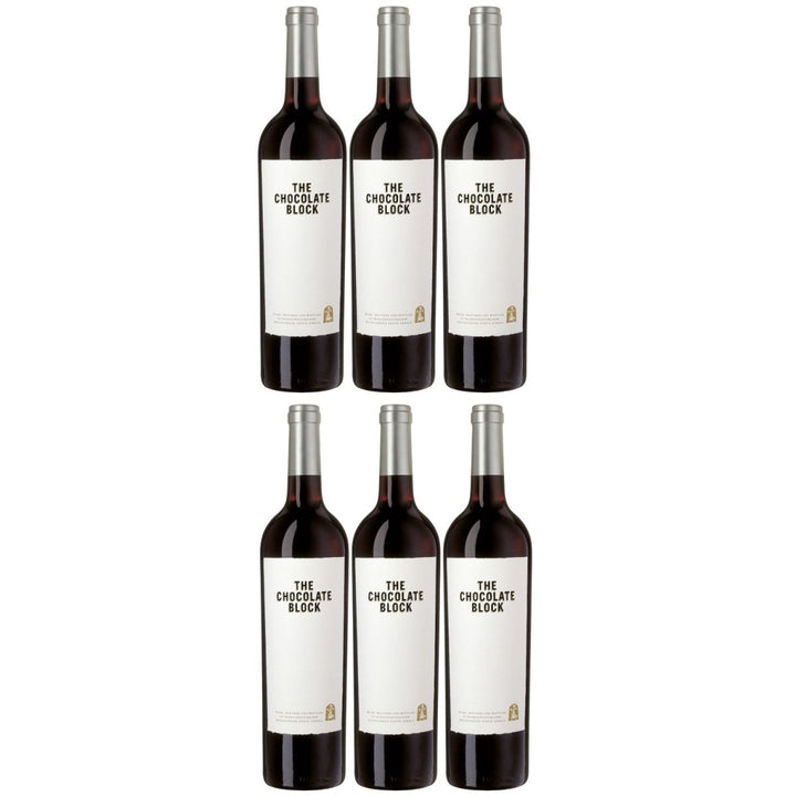 Boekenhoutskloof Chocolate Block Rotwein Wein Cuvée trocken Swartland Südafrika (6 Flaschen) - Versanel -