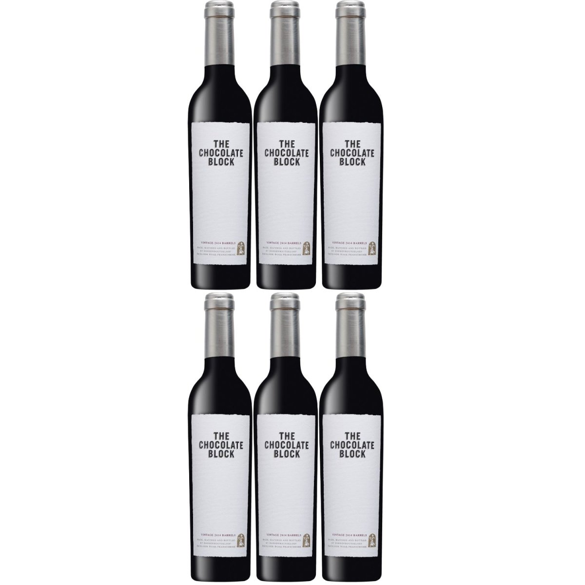 Boekenhoutskloof Chocolate Block Rotwein Wein Cuvée trocken Swartland Südafrika (6 x 0,375l) - Versanel -