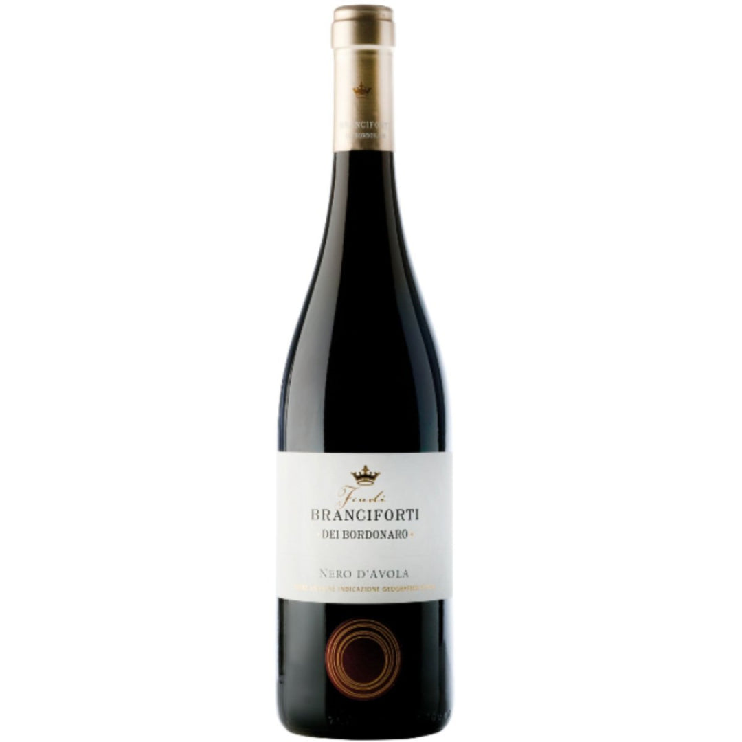 Branciforti dei Bordonaro Nero d´Avola Terre Siciliane IGT Rotwein Wein Italien (12 x 0,75l) - Versanel -