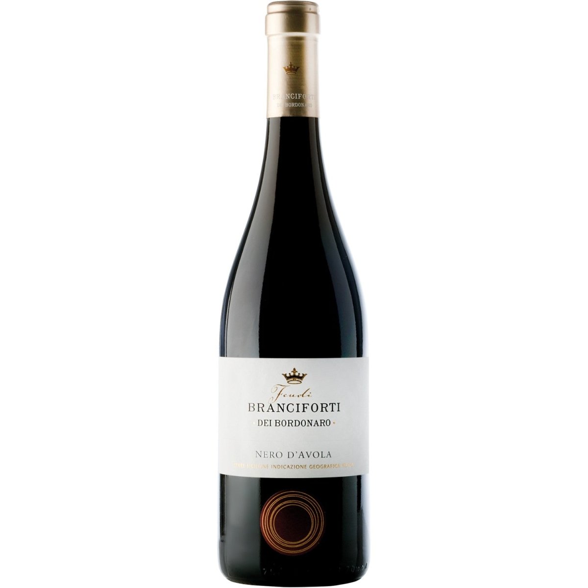 Branciforti dei Bordonaro Nero d'Avola Terre Siciliane IGT Rotwein Wein Italien (6 x 0.75l) - Versanel -