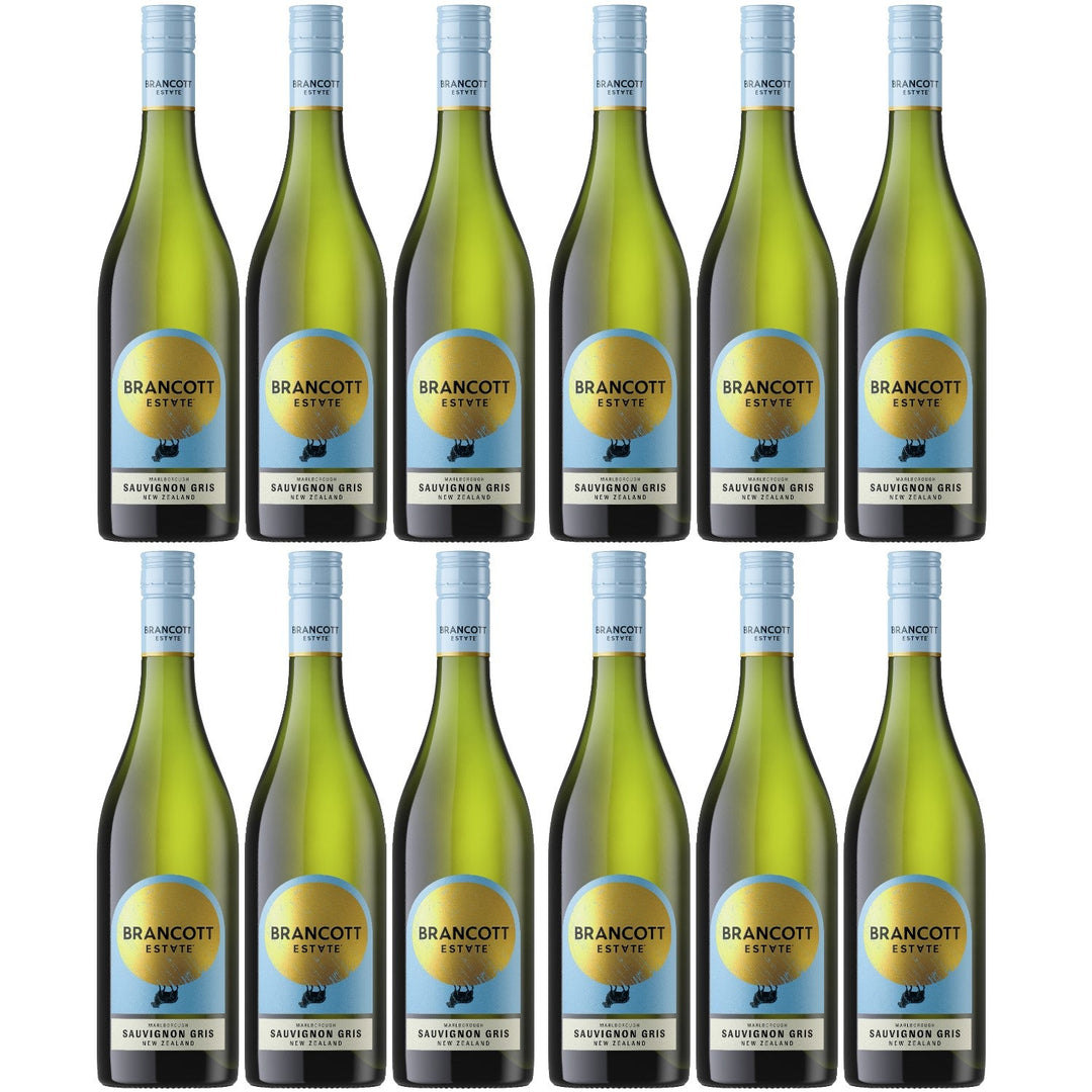 Brancott Estate Sauvignon Gris Weißwein Wein trocken Neuseeland (12 x 0.75l) - Versanel -