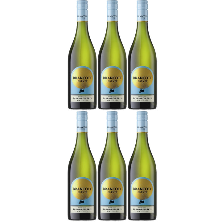 Brancott Estate Sauvignon Gris Weißwein Wein trocken Neuseeland (6 x 0.75l) - Versanel -