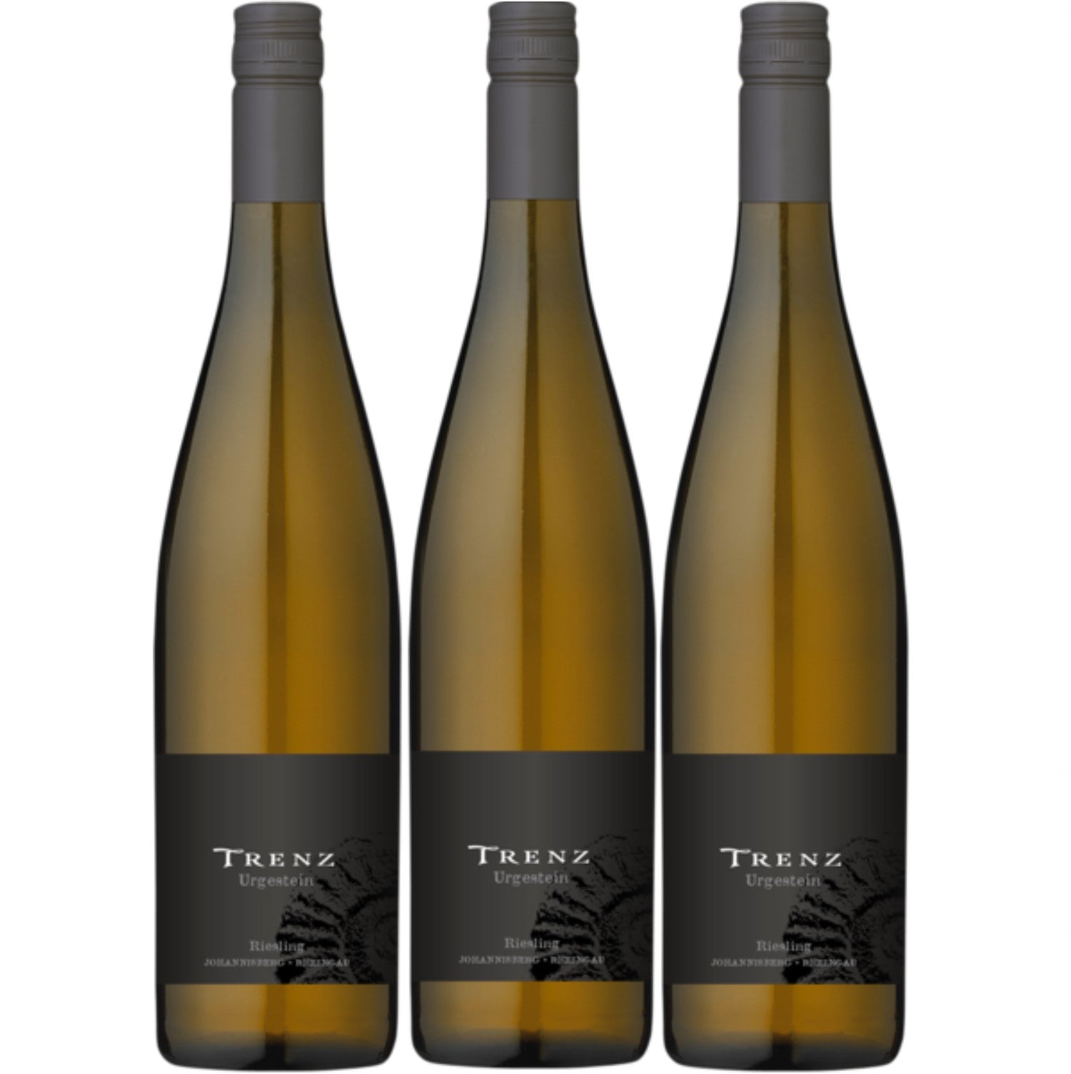 Trenz Urgestein Riesling white wine dry wine QbA Germany (3 x 0.75l)