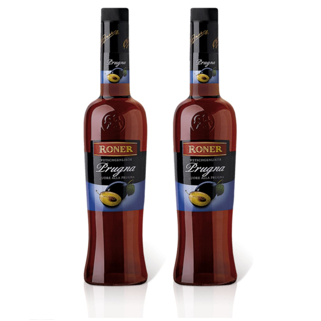Roner Prugna Zwetschgenlikör Italien (2 x 0.7l)