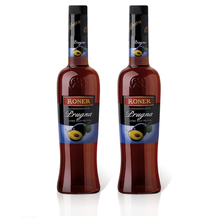 Roner Prugna Zwetschgenlikör Italien (2 x 0.7l)