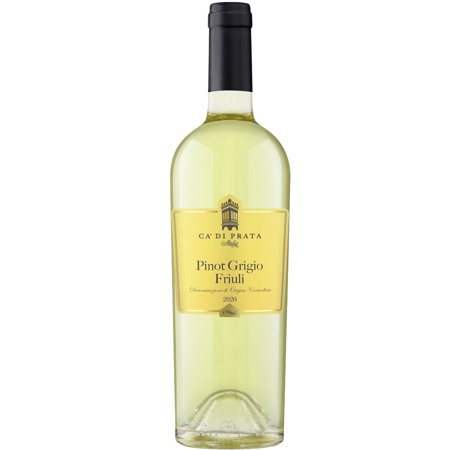 Ca' Di Prata Pinot Grigio DOC Weißwein Wein trocken Italien (12 x 0,75l) - Versanel -