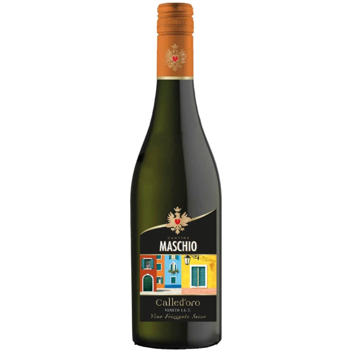 Calle d'Oro Secco Bianco Frizzante Maschio Veneto IGT trocken Italien (3 x 0,75l) - Versanel -