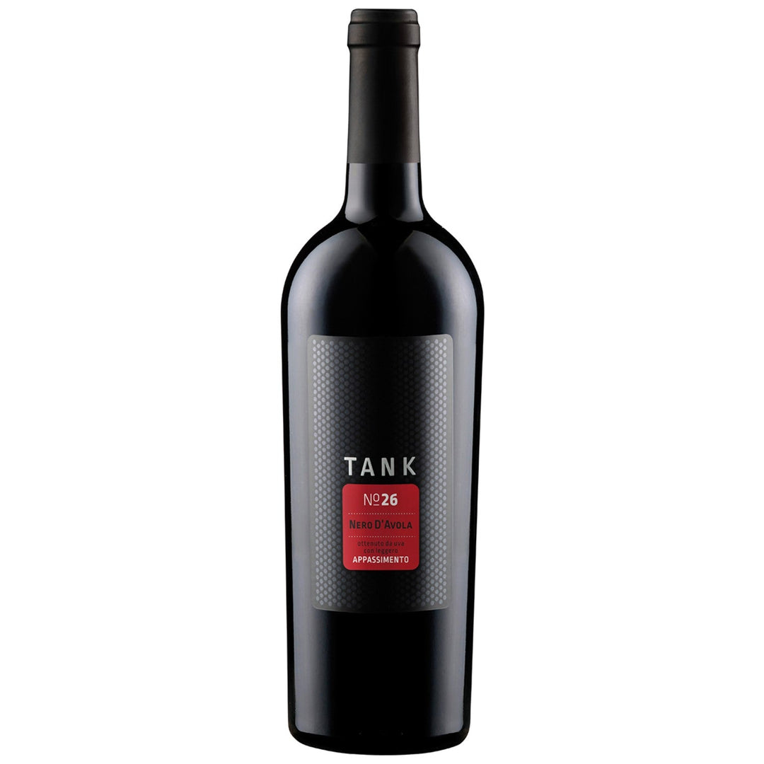 Camivini TANK 26 Nero d'Avola Appassimento IGT Rotwein Wein Halbtrocken Italien I Visando Paket (12 x 0,75l) - Versanel -