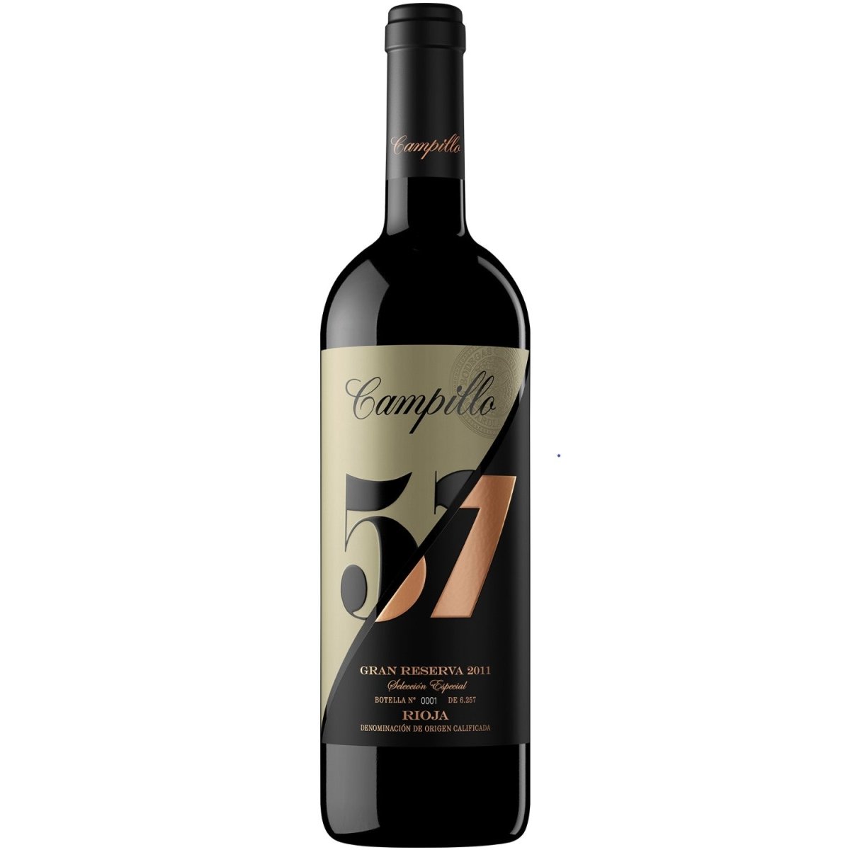 Campillo 57 Gran Reserva Rotwein Wetrocken Spanien ( 3 x 0,75l ) - Versanel -