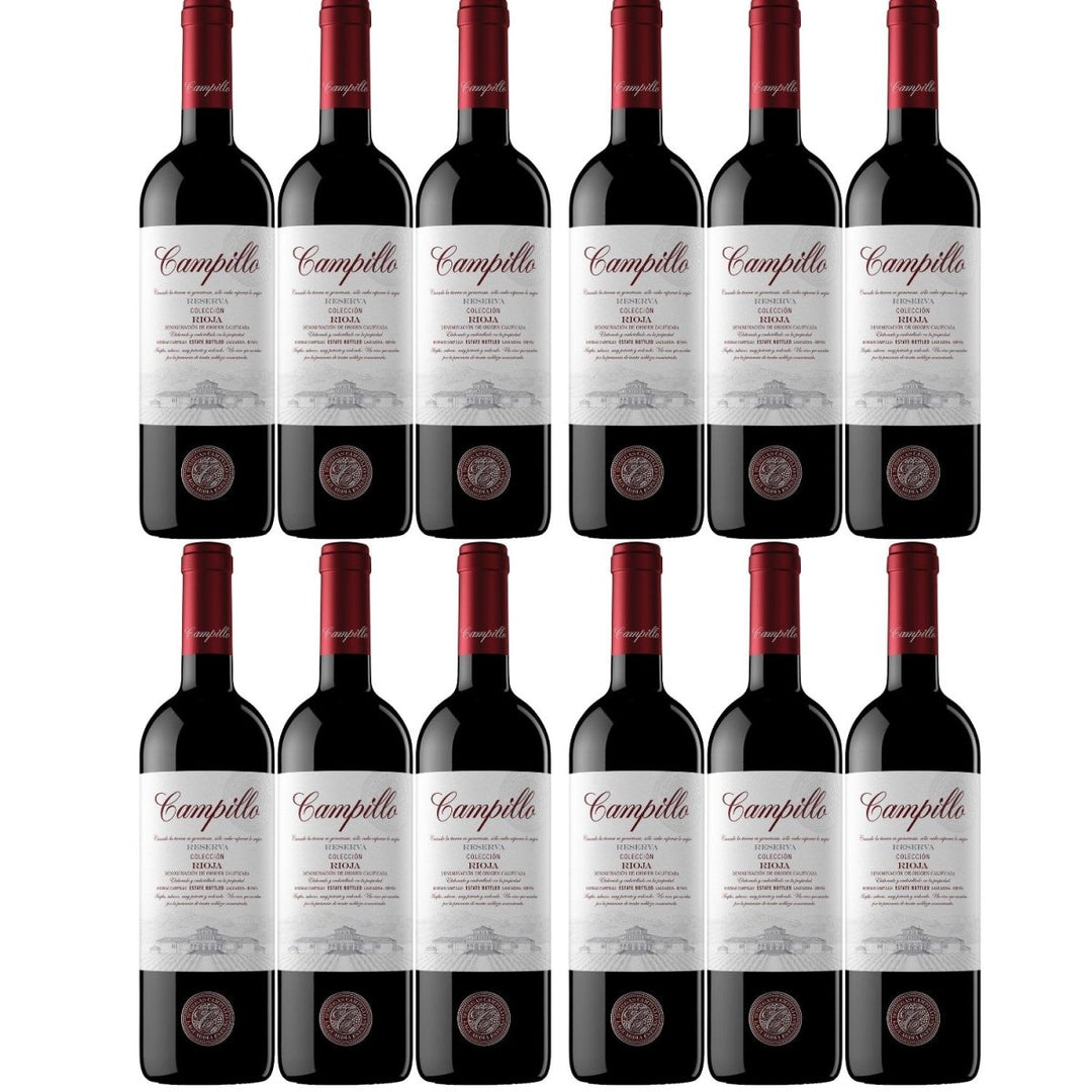Campillo Reserva Colección Rotwein Wein trocken Spanien ( 12 x 0,75l ) - Versanel -