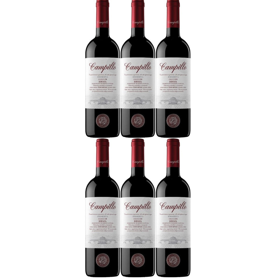 Campillo Reserva Colección Rotwein Wein trocken Spanien ( 6 x 0,75l ) - Versanel -