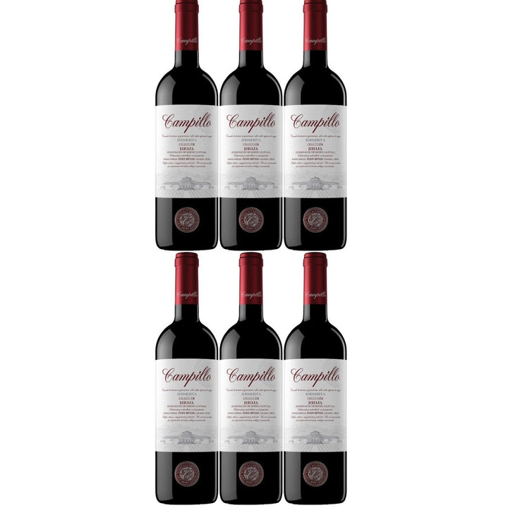 Campillo Reserva Colección Rotwein Wein trocken Spanien ( 6 x 0,75l ) - Versanel -