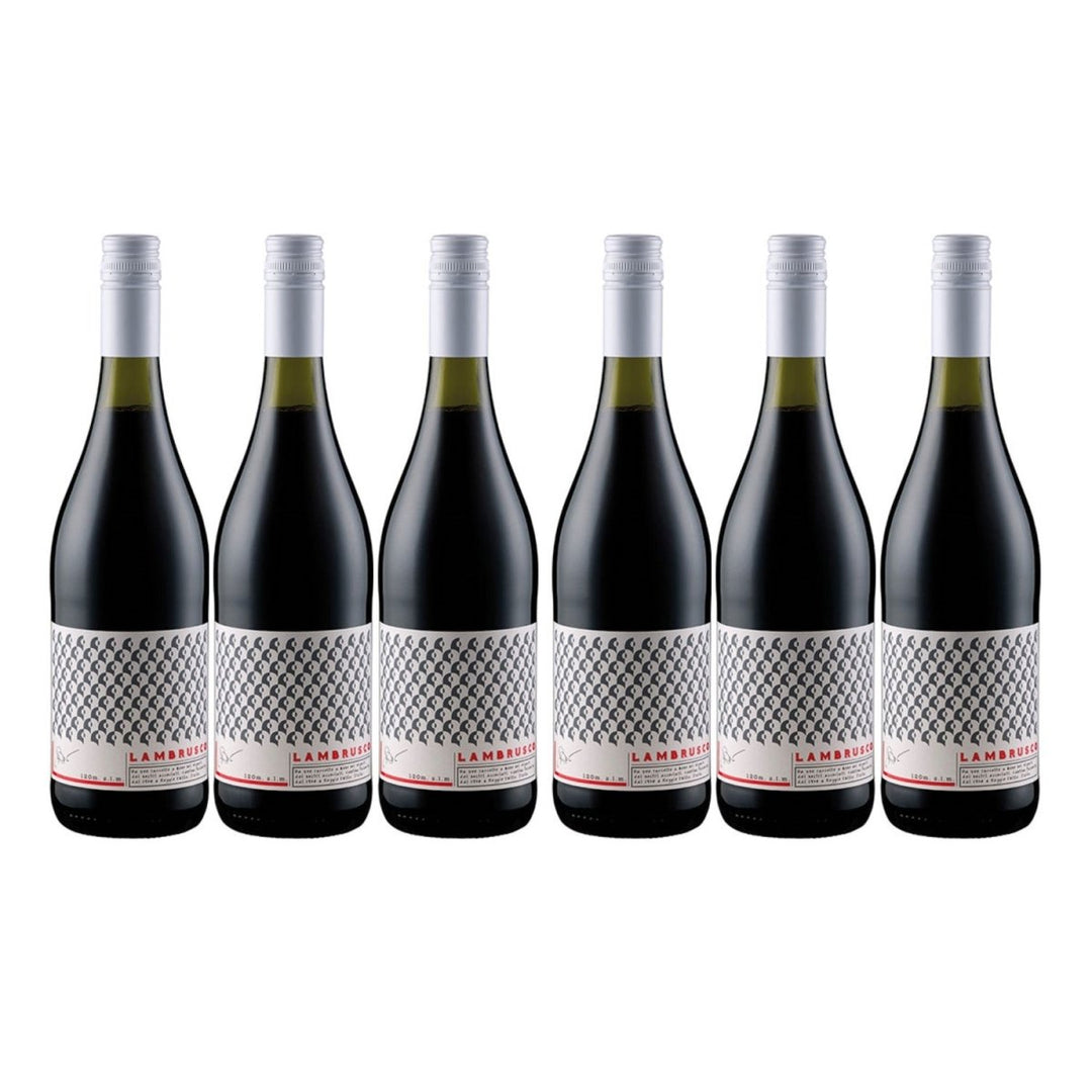 Cantina Puianello Lambrusco Primabolla Amabile DOC Lieblich Rotwein Wein Italien (6 x 0.75l) - Versanel -