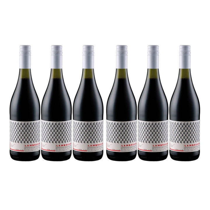 Cantina Puianello Lambrusco Primabolla Amabile DOC Lieblich Rotwein Wein Italien (6 x 0.75l) - Versanel -